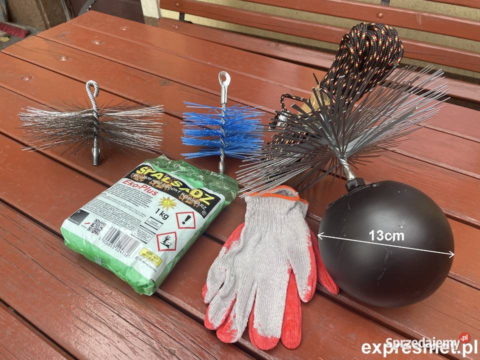 zestaw kominiarski kula 3 wycior do komina lina Akcesoria i części do kominków Warszawa