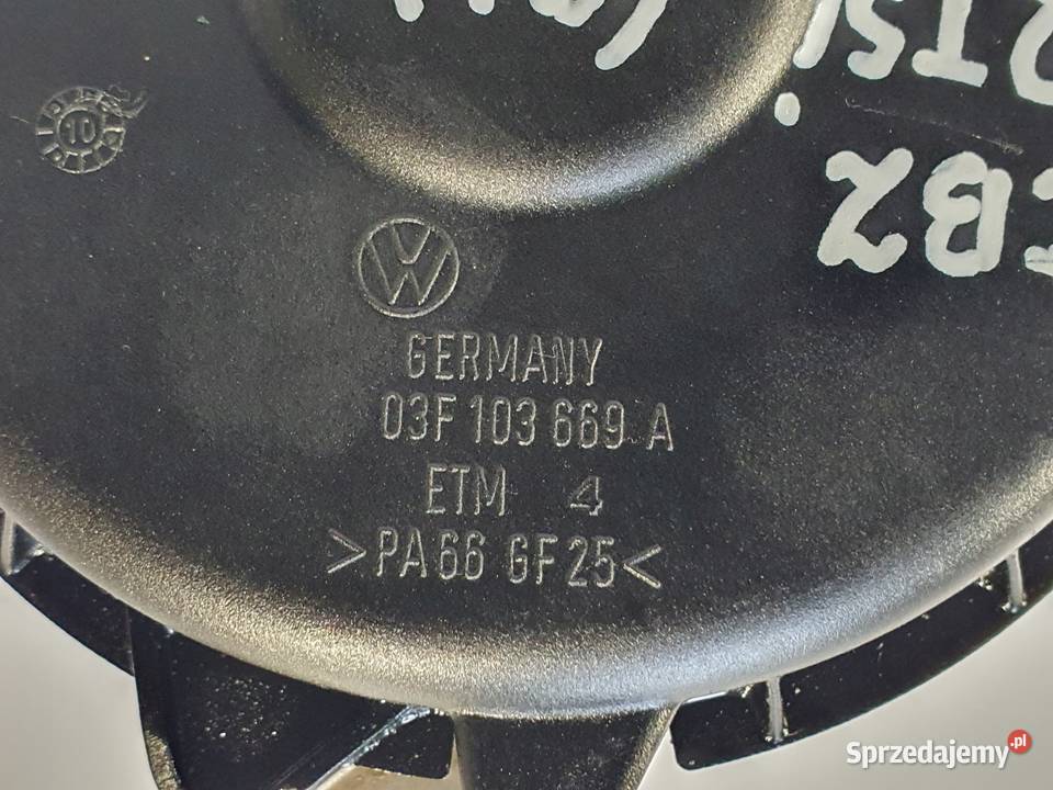 POMPA OLEJU olejowa VW Polo IV 12 6V 03F115105D Chełm sprzedam