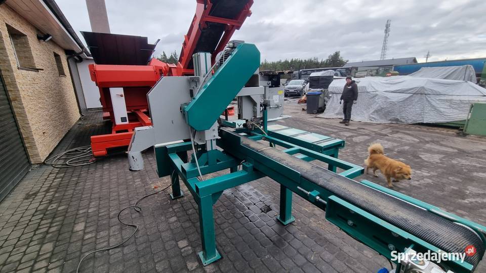piła taśmowa trak Wood Mizer SHRF pomorskie Karsin