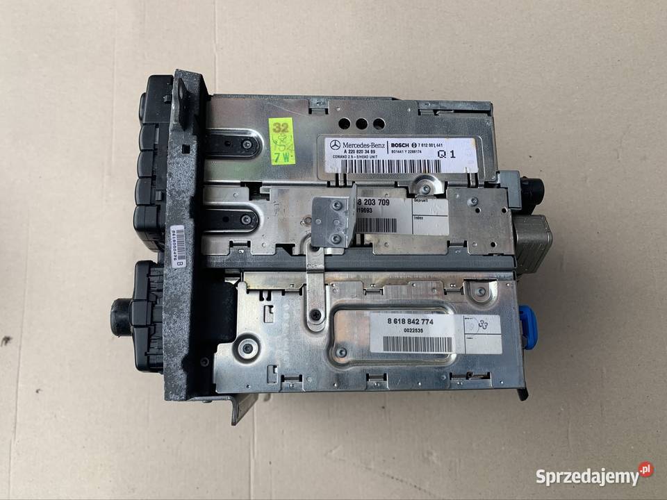 A2208203489 radio fabryczne Mercedes s w220 cl