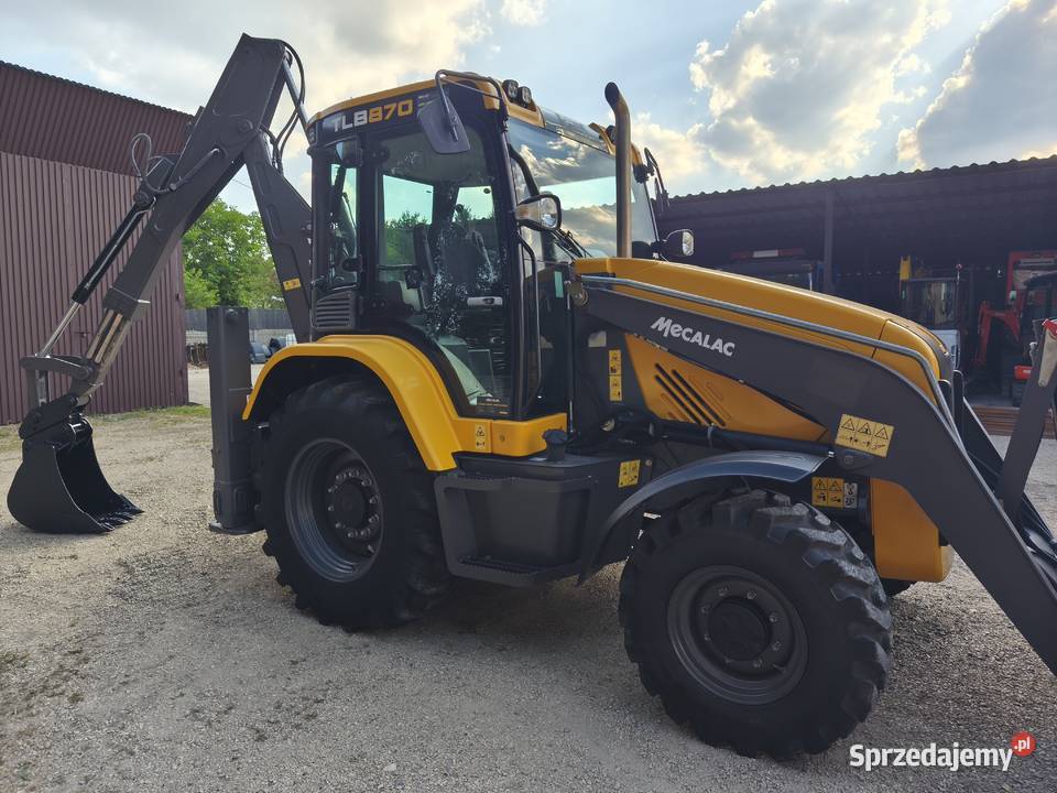 MECALAC TLB 870 krajowa 2800 mtg Konopiska sprzedam