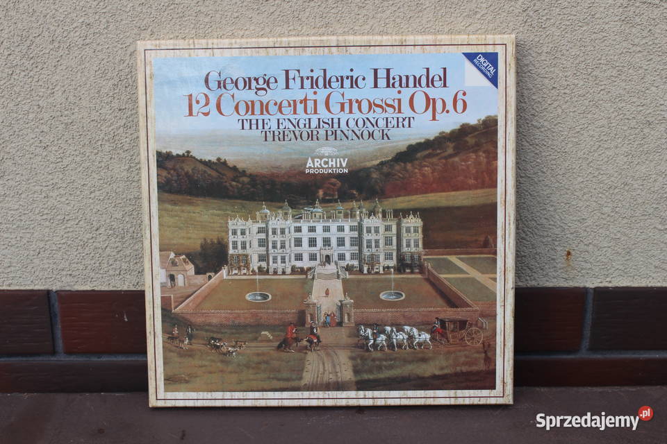 płyta lp Handel 12 concerti grossi 3 i więcej Kalisz