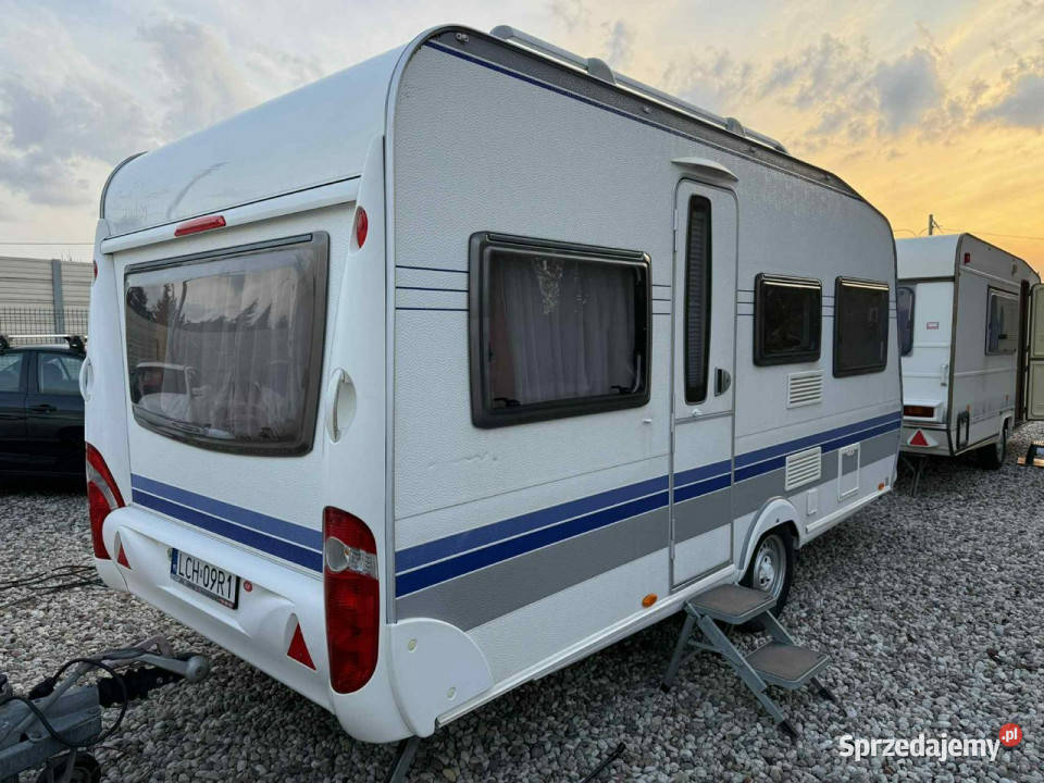 przyczepy kempingowe Hobby 450 Własne zasilanie VAT marża