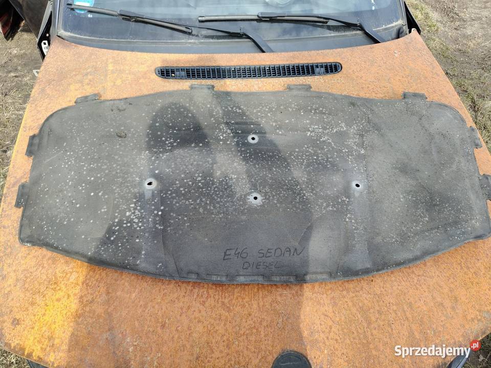 Bmw e46 wyciszenie maski przód oryginał Aleksandrów Łódzki