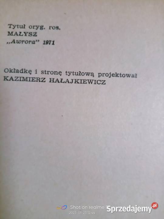 Koniec akcji arka książki prezenty Warszawa