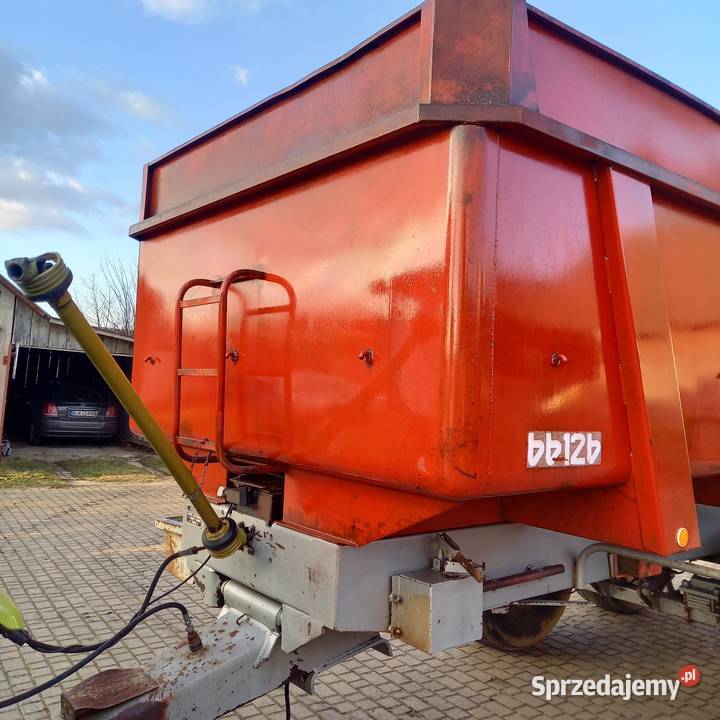 Sprzedam przyczepe skorupowa 125 t Wizna