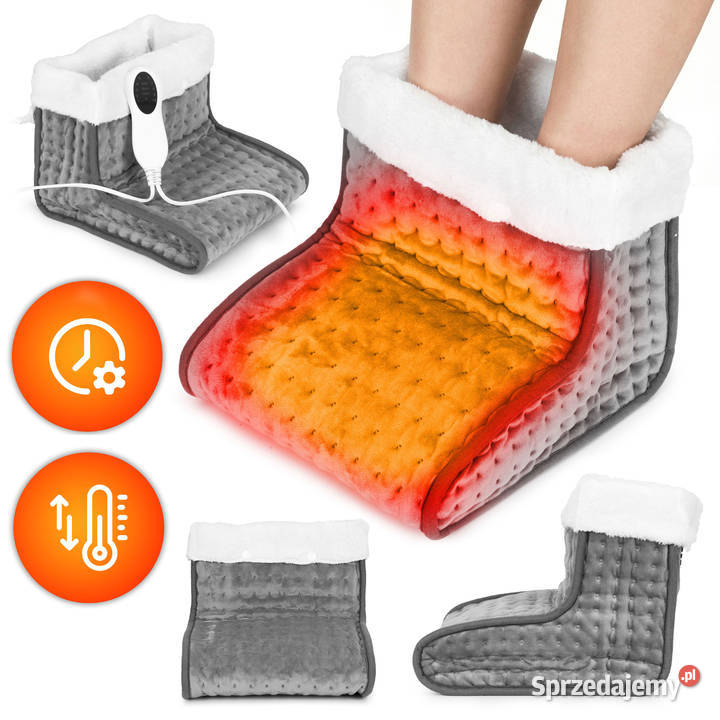 Elektryczny ogrzewacz do stóp z pilotem miękki Pozostałe Smogorzów