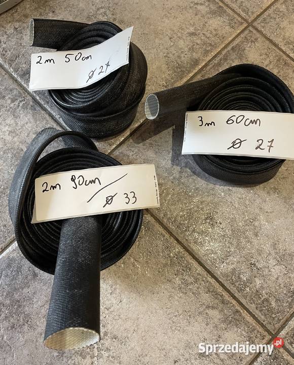 Osłona przewodów odporna na temp Nowe Różne