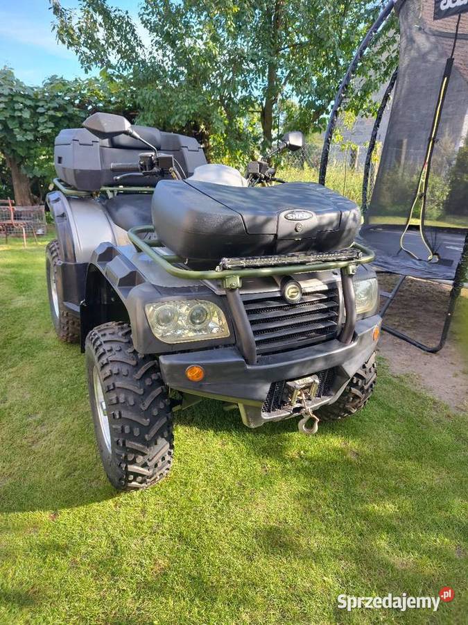 CF Moto CF500 4x4 symboliczny przebieg L7e Pęckowo