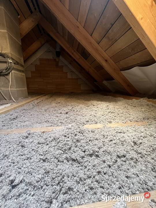 Ocieplanie dachów wełna drzewną i celulozową Rybnik sprzedam