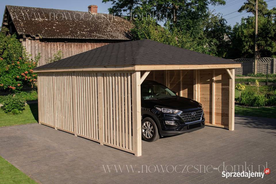 Wiata Samochodowa Drewniana San Ariano 4x6m Opole