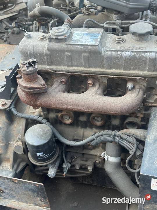 Silnik ISUZU A4JG1 4JG1 31 Diesel 47 do Koparki małopolskie Tymowa