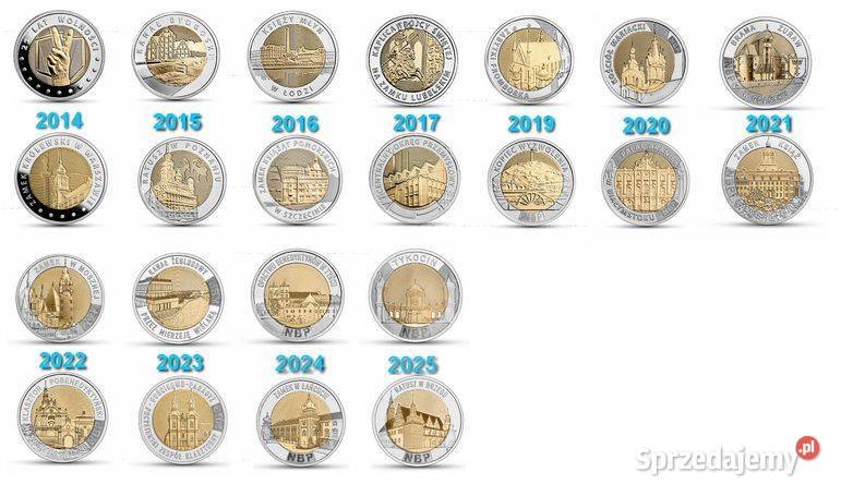 Monety 5 Odkryj Polskę mennicze 21 Łańcut Nowość Kępno