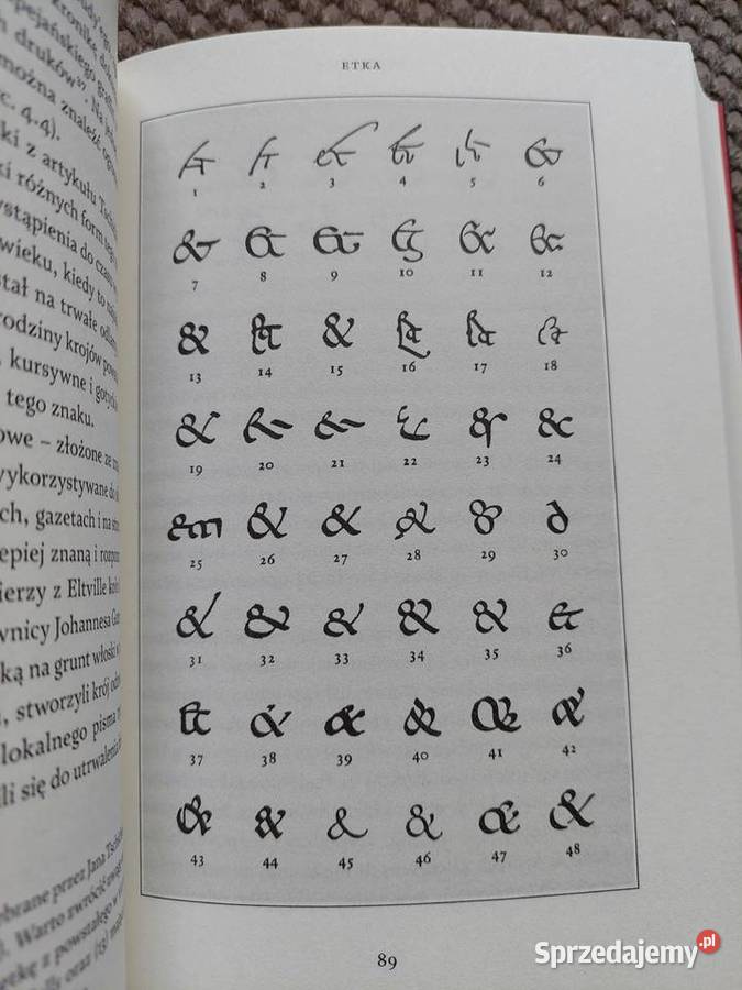 Ciemne typki Sekretne życie znaków twarda Kraków