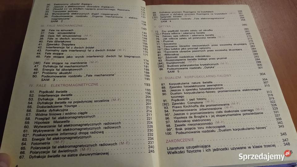 Fizyka 3 klasy III liceum ogólnokształcącego Gdańsk