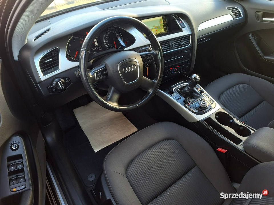 Audi A4 20CR TDi Ładna Common rail NAWIGACJA B8 nawigacja A4 warmińsko-mazurskie