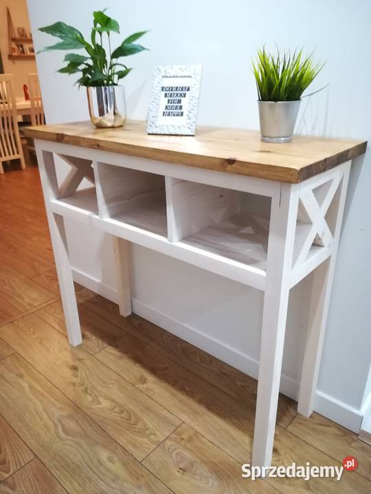 Konsola drewniana styl prowansalski 100cm Szadek