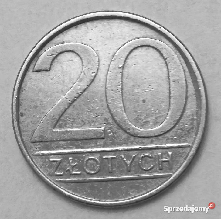 20 ZŁOTYCH 1986 PRL ŁADNY STAN Bielsko-Biała sprzedam