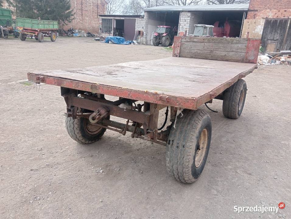 Przyczepa wywrotka kaczka d35