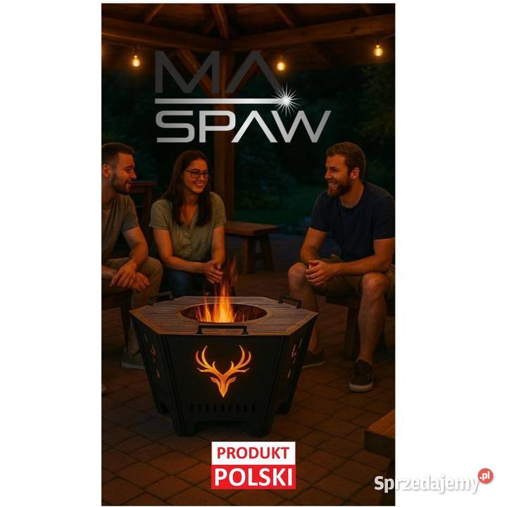 Palenisko ogrodowe ruszt grill motyw mysliwski Sokółka