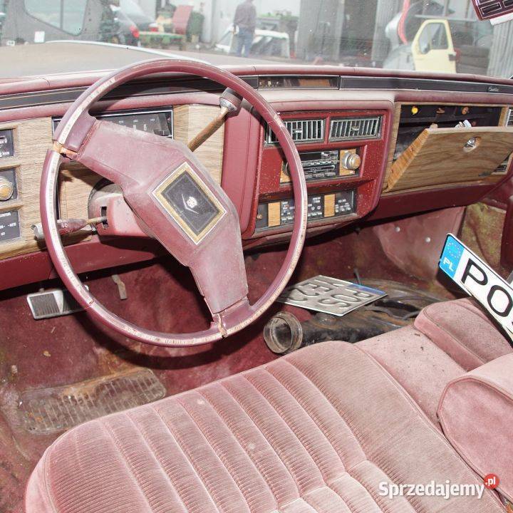 MASKA PRZÓD CADILLAC DE VILLE COUPE 1983 kujawsko-pomorskie Lipno