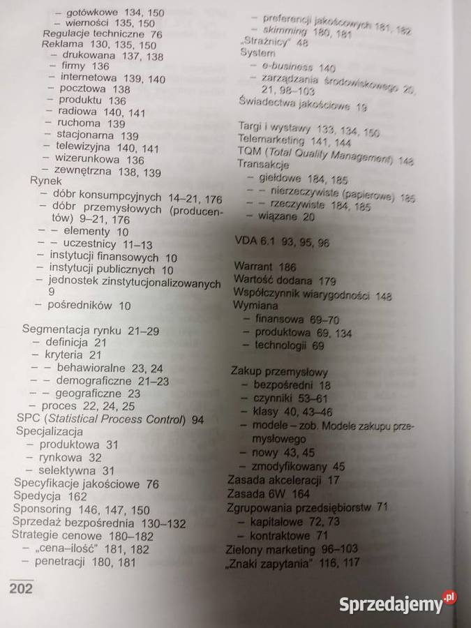 Marketing przemysłowy podręczniki szkolne Warszawa