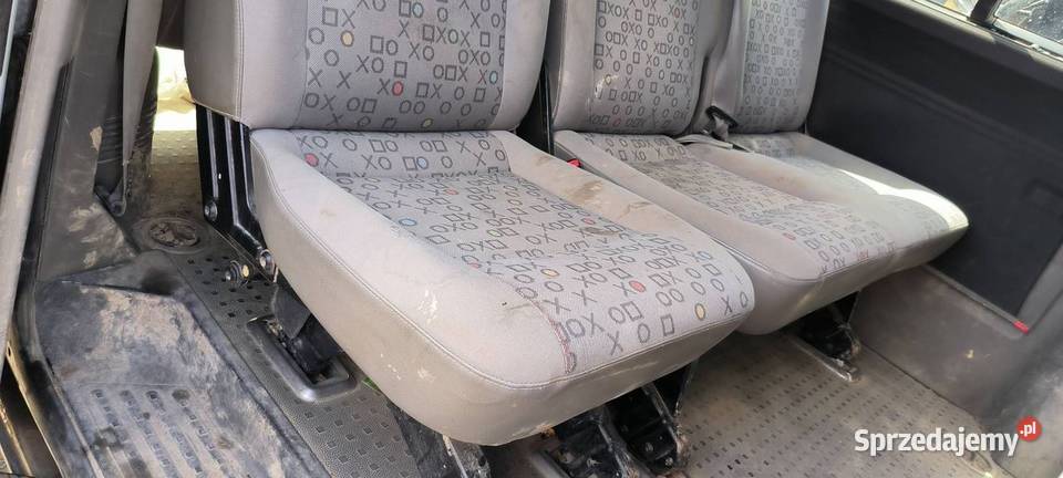 FOTELE KANAPY VOLKSWAGEN TRANSPORTER T5 Części samochodowe Lipno