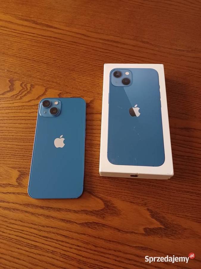 iPhone 13 Blue 128GB stan idealny 83 baterii Sędziszów Małopolski