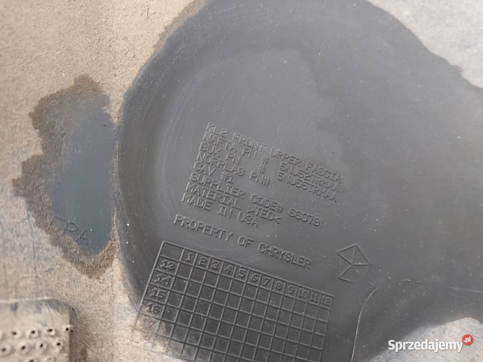 JEEP CHEROKEE V KL 15r zderzak przód 68200496A świętokrzyskie Kielce sprzedam