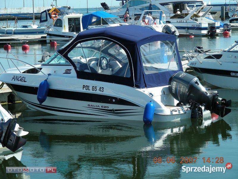 Łódź motorowa Galia 620 z silnikiem Yamaha 150F Gdynia