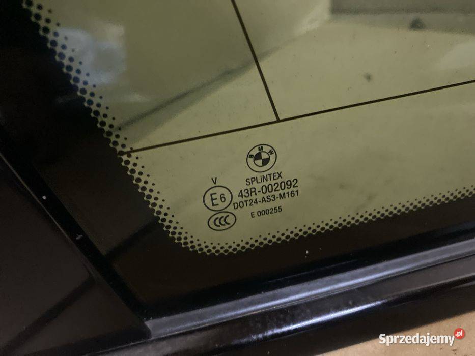 43R002092 BMW Seria 5 E60E61 Touring Szyba Tył Poznań
