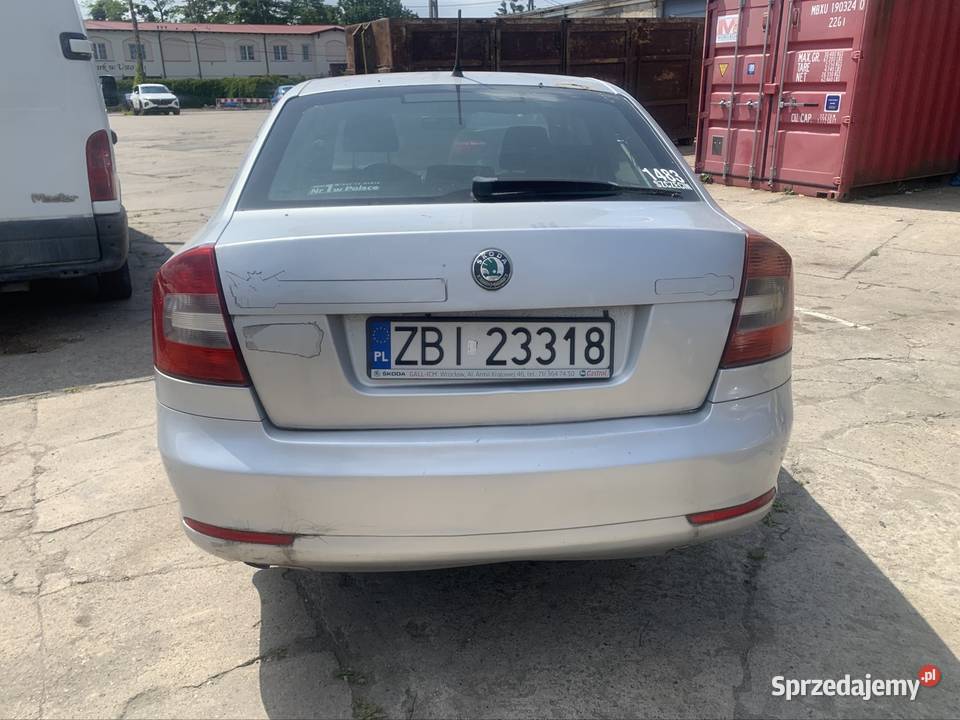 Skoda octavia 2 lift cala na części LA7W srebrna Samochody na części Szczecin sprzedam