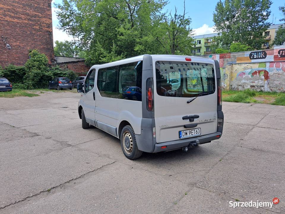 Opel Vivaro 9os 19 TDi Wrocław
