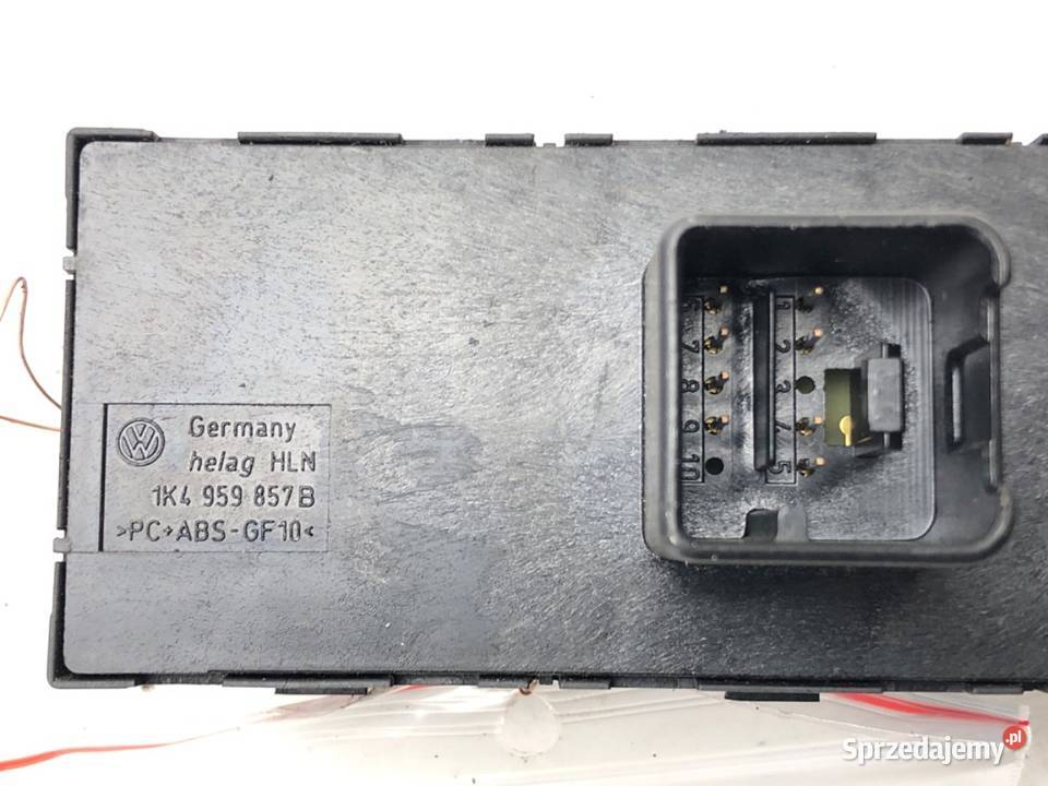 PRZEŁĄCZNIK SZYB VW PASSAT B6 1K4959857B 0511 osobowe Mechanizmy opuszczania szyb