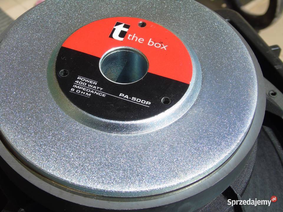 Kolumny estradowe The Box PA500P 2 x 400 wat