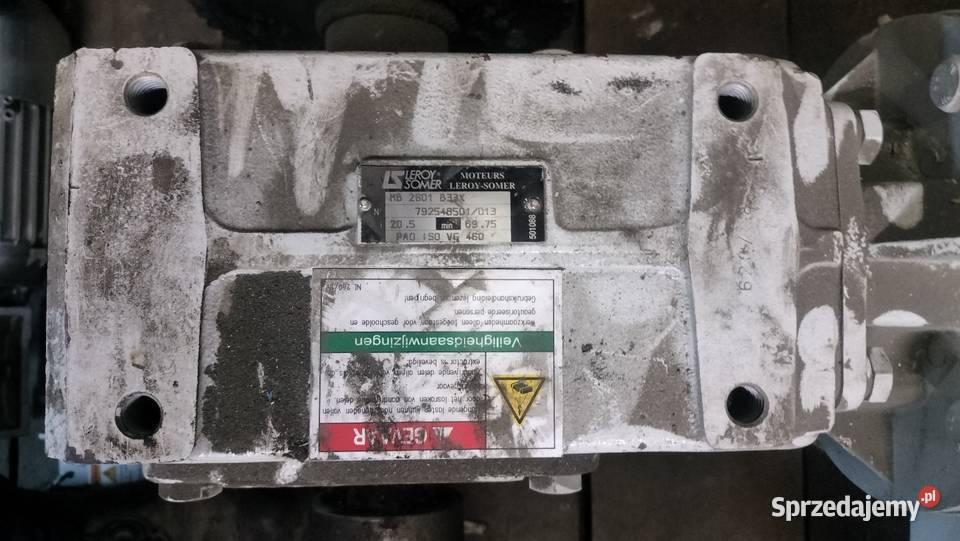 Motoreduktor 4KW Pozostałe sprzedam
