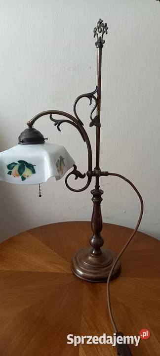 Mosiężna lampa z ruchomym ramieniem dostawa Skierniewice