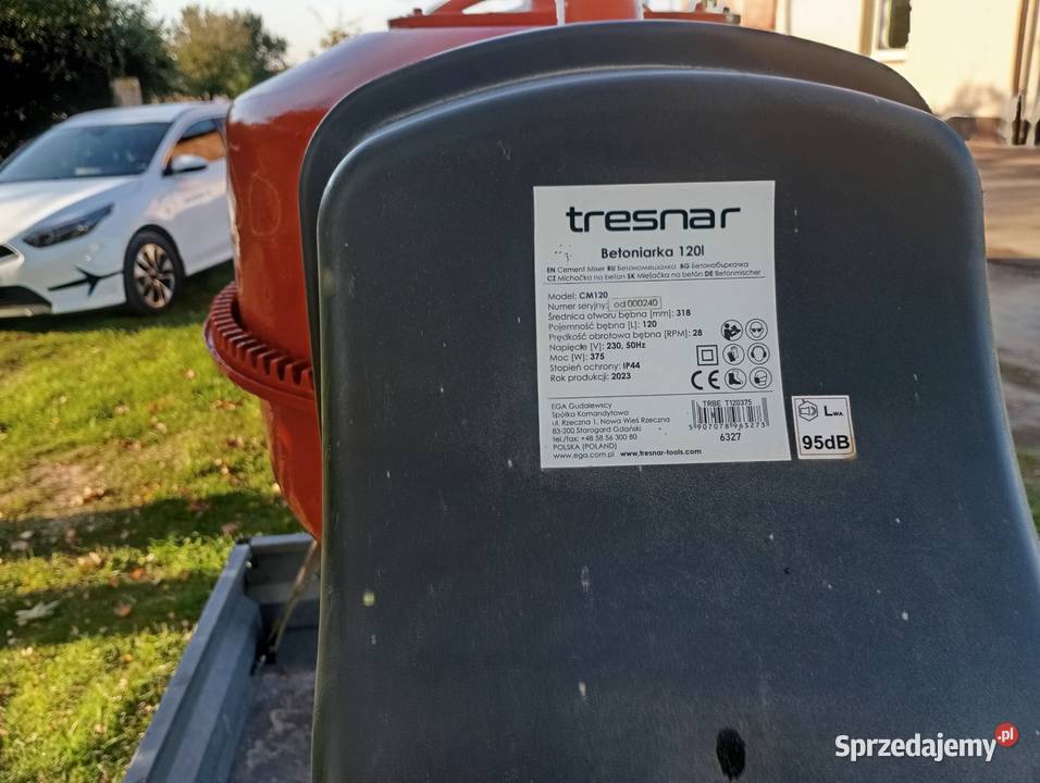 Betoniarka Tresnar 120L 2023 Głuchów
