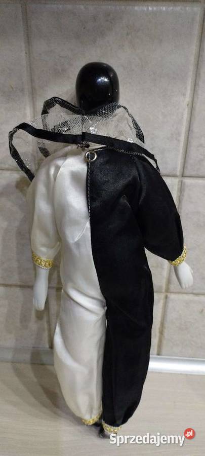 Arlekin włoski z porcelany lubelskie Lublin