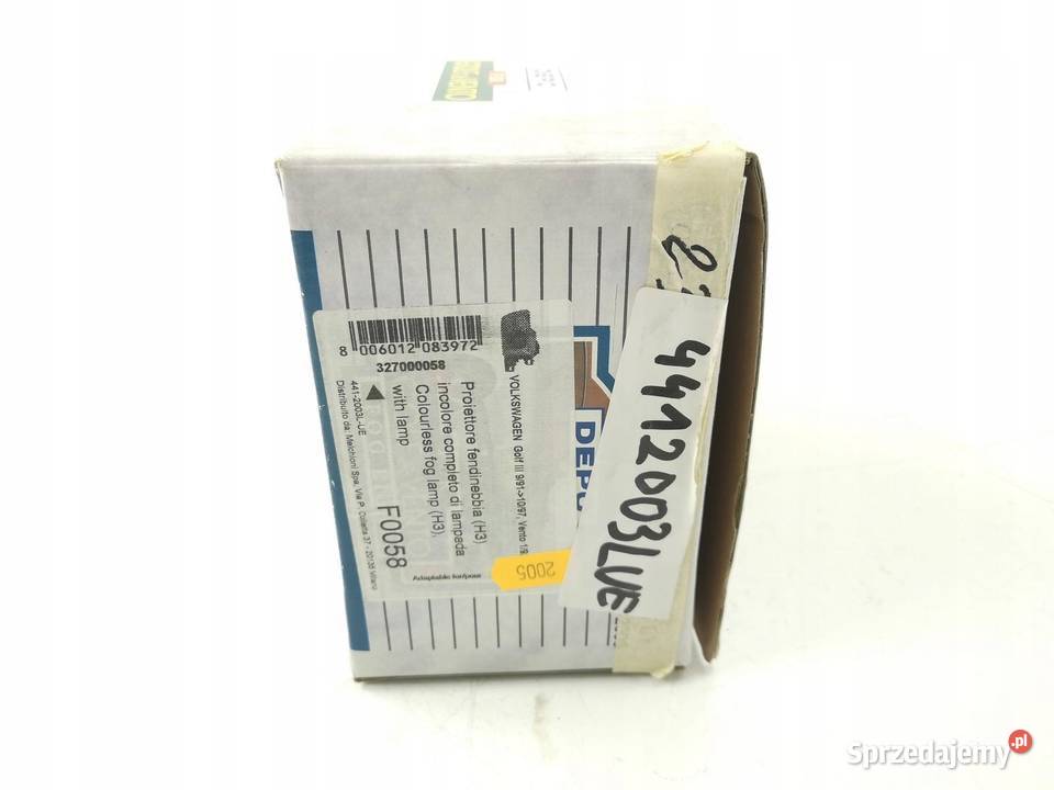 HALOGEN PRZECIWMGIELNY LEWY PRZÓD DEPO VW GOLF