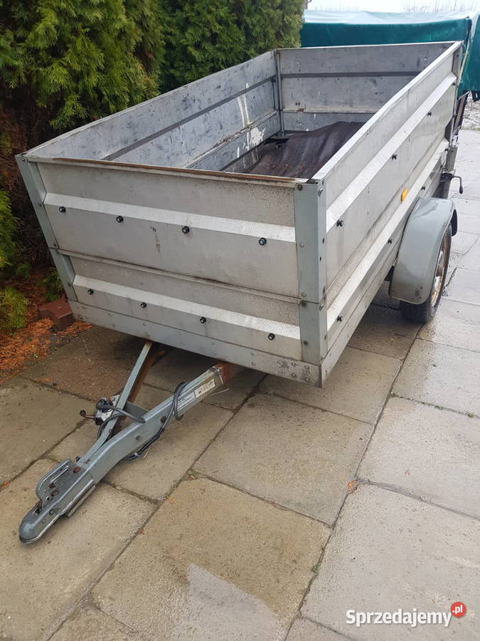 Przyczepka samochodowa zarejestrowana Stema 750 Głowno