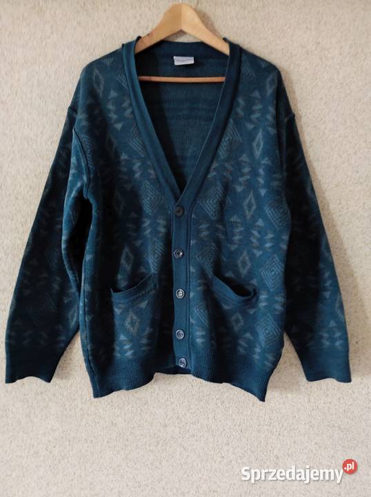 sweter kardigan pulower bluza Vintage wełniany z Rozmiar L świętokrzyskie Kielce