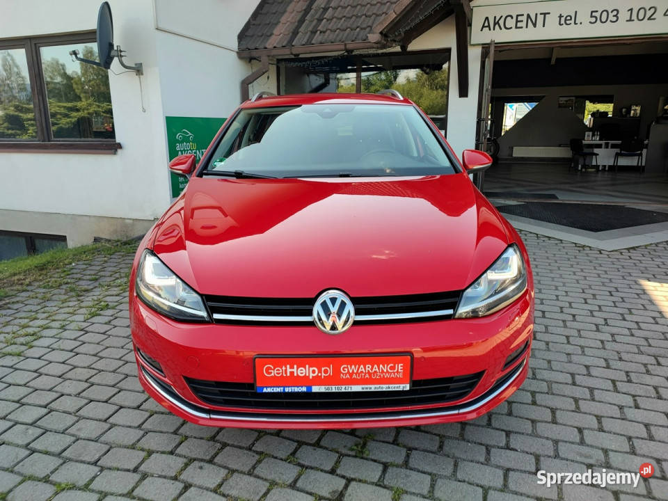 Volkswagen Golf Variant 14 TSI Allstar pełny aluminiowe felgi śląskie Ustroń