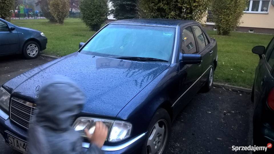 Mercedes W202 C klasa 23kompressor 193 Gaz Klima granatowy Klasa C Tarnowskie Góry