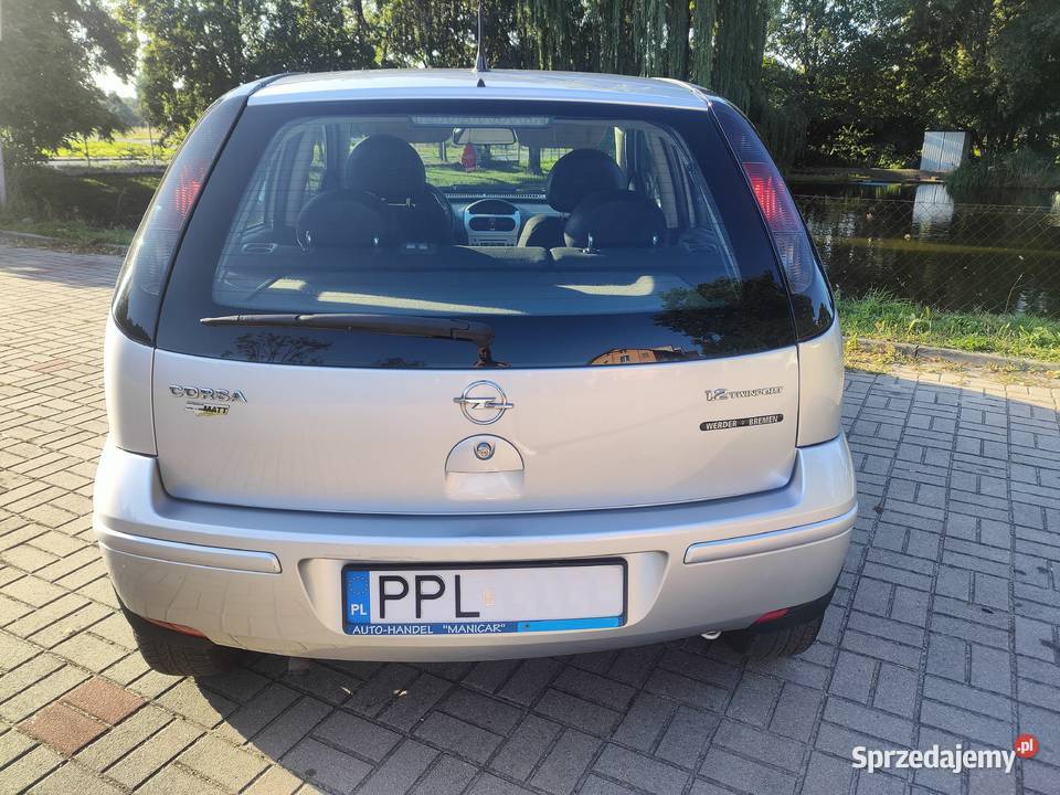 OPEL CORSA C LIFT 12 ECOTEC TWINPORT 16V benzyna Pleszew