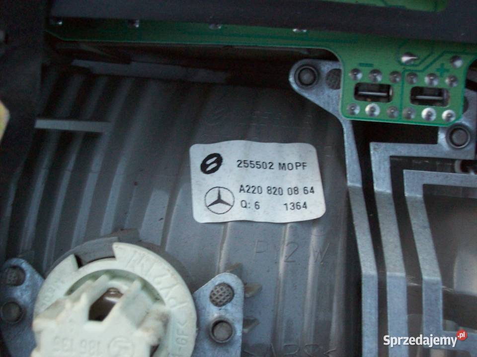 Mercedes W220 S klasa Lampa prawy tyl tylna osobowe