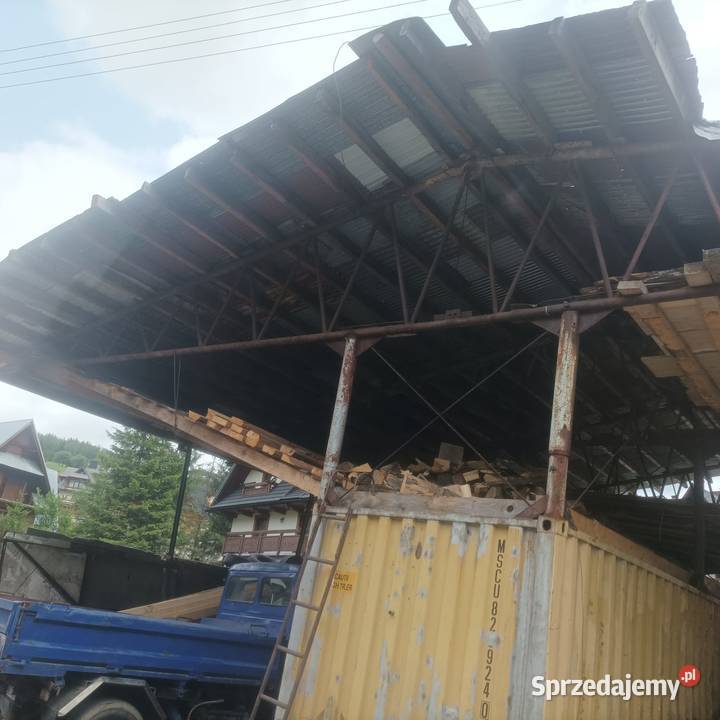 Kratownica dachowa wiązary bindry stalowe Kościelisko