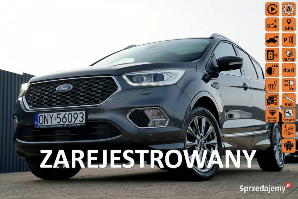 Ford Kuga VIGNALE elklapa KAMERA nawi SKÓRA sam opolskie Otmuchów