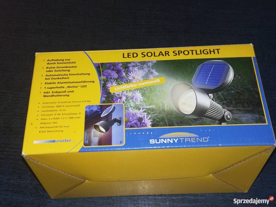 lampa solarna Pozostałe Wrocław