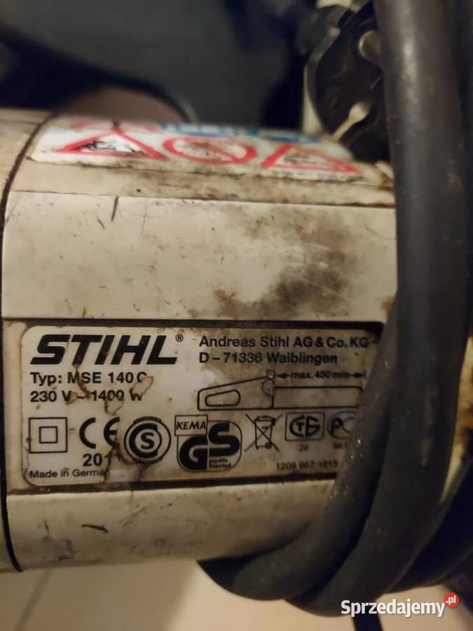 Pila łańcuchowa elektryczna stihl Lubin
